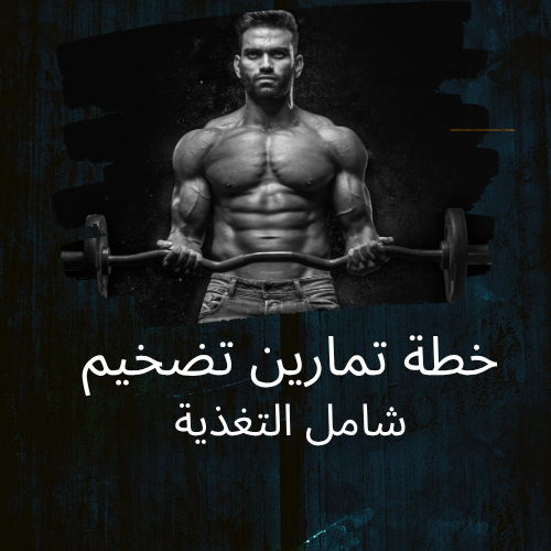خطة تمارين تضخيم | مع التغذية