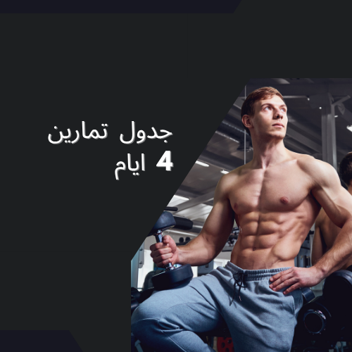 خطة تمارين | ٤ ايام